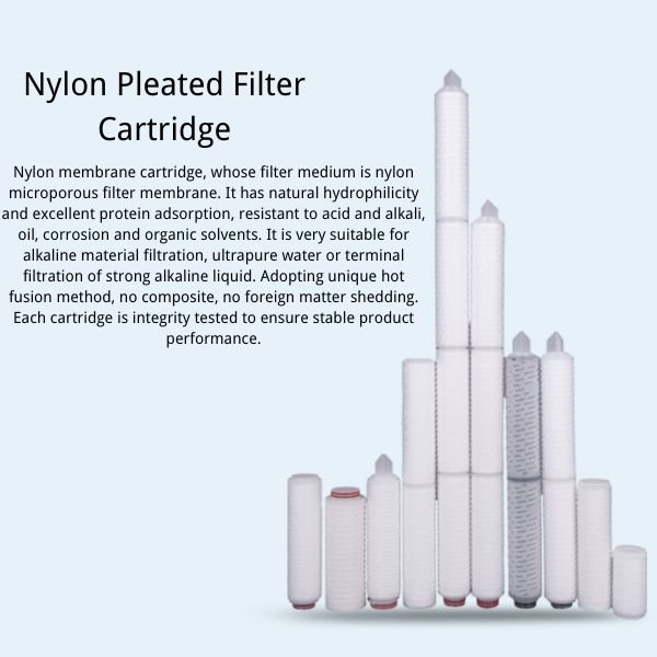 Applications of Nylon Pleated Filter Cartridges