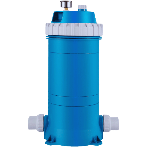 How do you install and replace a pool filter cartridge?