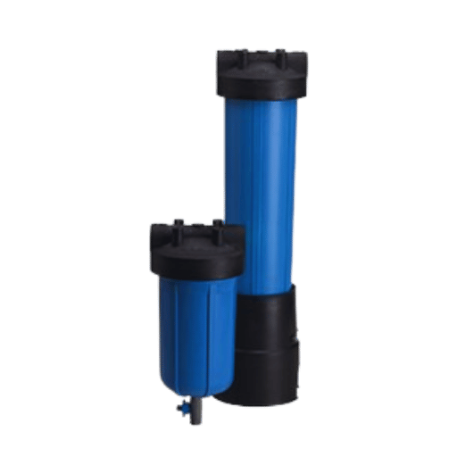 How Does the Big Blue Filter Housing Work?