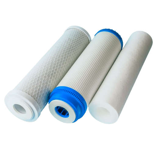 How do you install an under-sink water filter cartridge?