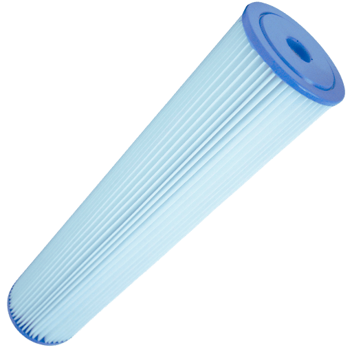 How often should you replace the pleated sediment filter?